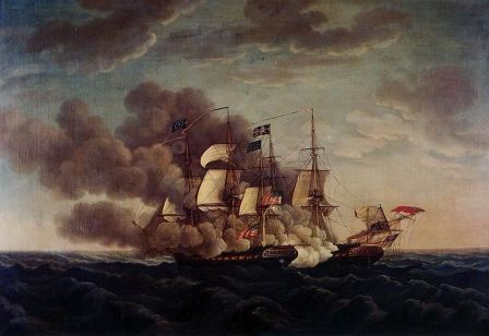 USS Constitution vs Guerriere